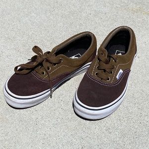 Vans boys sneaker brown 13